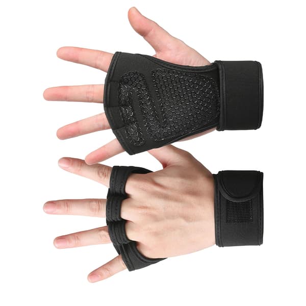 INF Sorte XL Sports Cykelhandsker: Solbeskyttelse & Touchscreen M