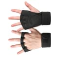 Miniatyrbillede 3 af 4: INF Sorte XL Sports Cykelhandsker: Solbeskyttelse & Touchscreen  M
