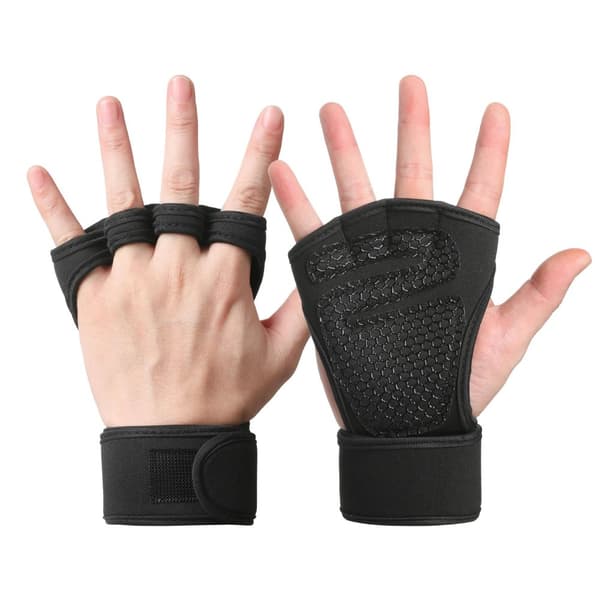 INF Sorte XL Sports Cykelhandsker: Solbeskyttelse & Touchscreen M