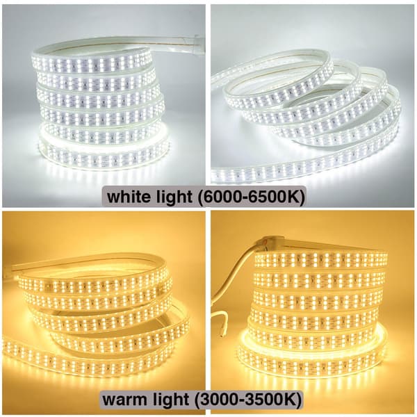 LED-remsa, tre rader, superljus