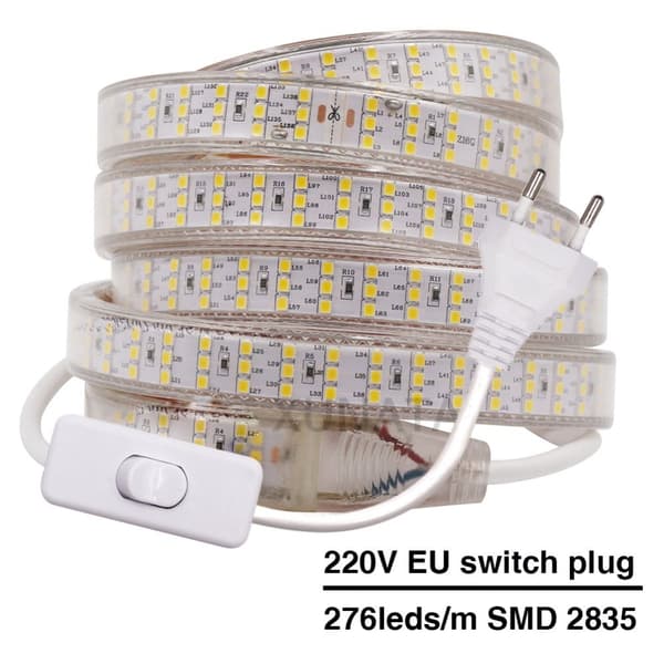LED-remsa, tre rader, superljus