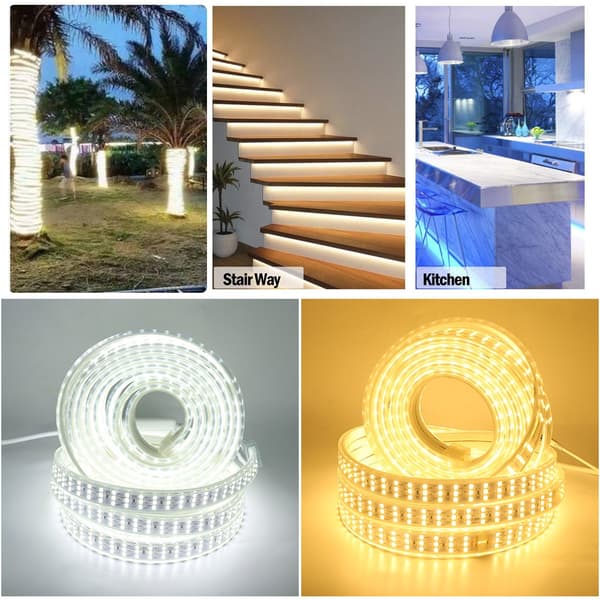 LED-remsa, tre rader, superljus