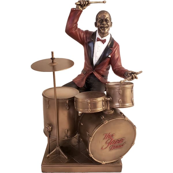 Jazz figurine: drums