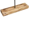 Pikkukuva 8 / 8: Koriste-esine vaalea keisari puu 48 cm hevosen muoto jalalla moderni tyyli