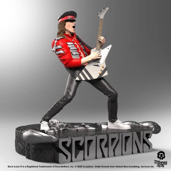 Rock Iconz Statue: Scorpions - Matthias Jabs