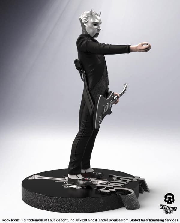 Rock Iconz Statue: Ghost - Nameless Ghoul (black guitar)