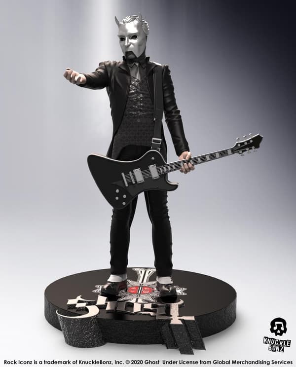 Rock Iconz Statue: Ghost - Nameless Ghoul (black guitar)