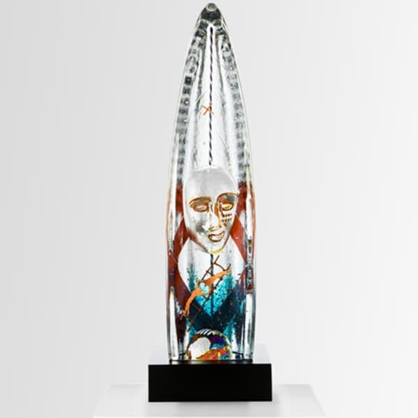 Boat Journey Half Boat H 28,5cm - Kosta Boda