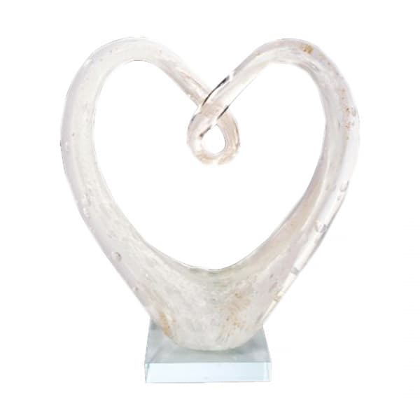 Heart White, 12.5cm - RBA