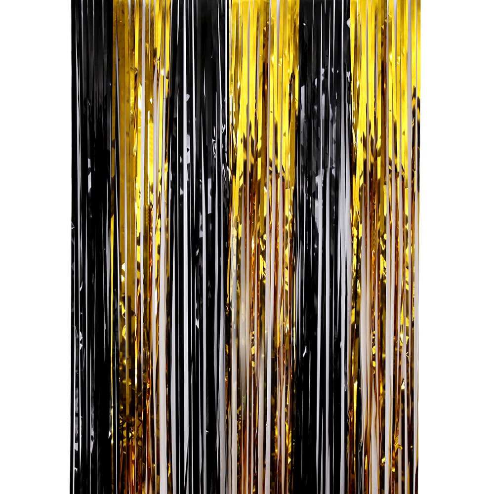 Glitterdraperi 1x2 meter 2-pack Flerfärgad