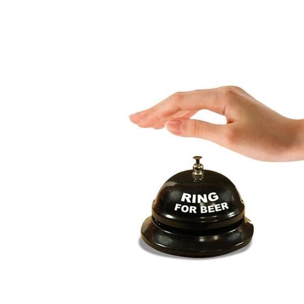 Ring för ölklocka! Länge leve öl ovanliga design hem deco objekt