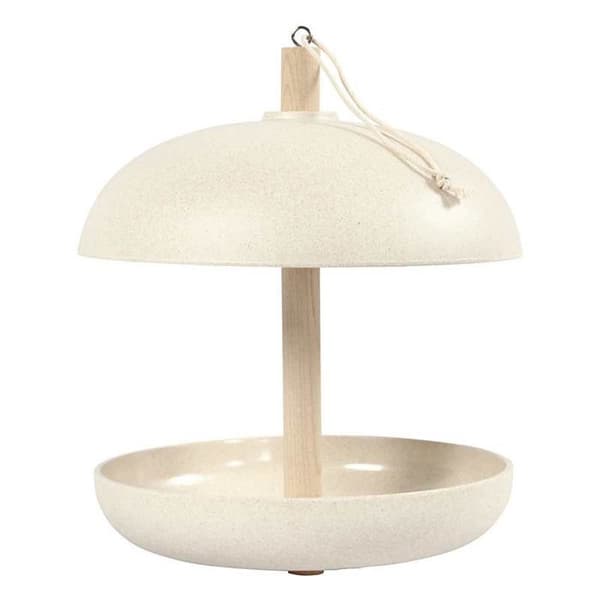 Fågelmatare - Ej specificerad - 20 x 23,5 cm - Beige - Bambu - Utomhus