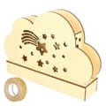 Miniatyrbild 1 av 2: Lampe Nuage träde att dekorera 25 x 13,7 cm + guld glittrande masking tape 5 m