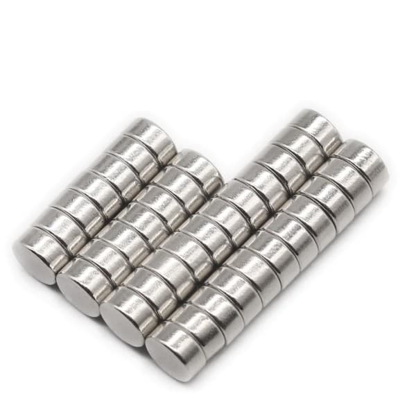 100 stk 6×3 Rund NdFeB Neodymium Magnet N35 Super Kraftig Små imanes Permanent Magnetic Disc
