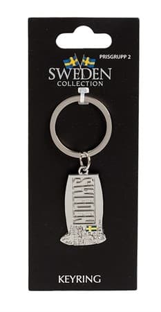 Sweden Souvenir Keychain, Sweden City