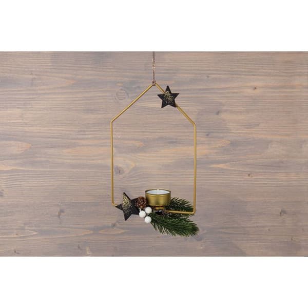 3 guldringar i husmetall - 20, 25 och 30 cm