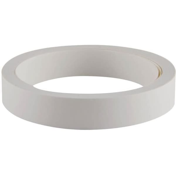 Självhäftande kant - 19 mm x 5 m - vit