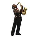 Miniatyrbilde 1 av 2: Jazz figurine: Alto Saxophone 17 cm