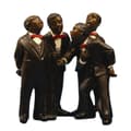 Miniatyrbilde 1 av 2: Jazz figurine: Singers quartet 17 cm