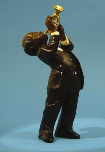 Jazz figurine: Trumpet 17 cm