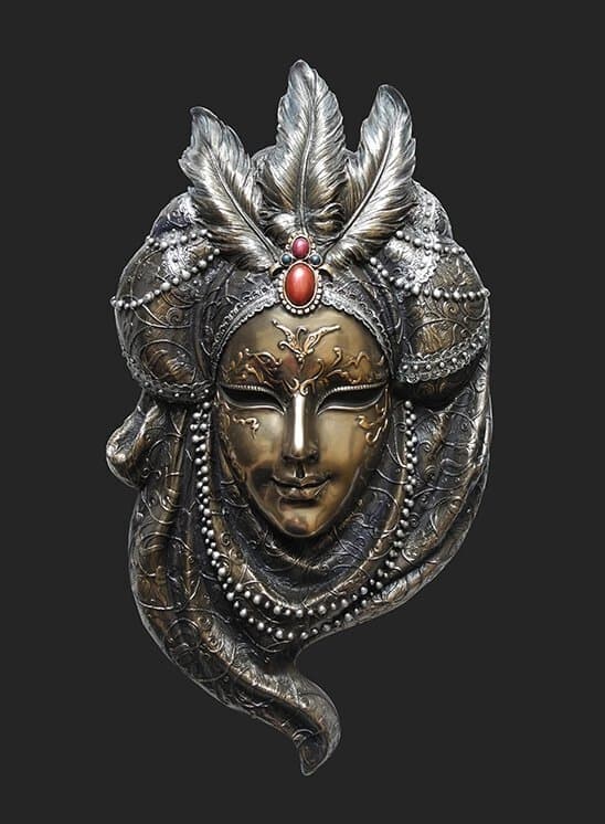 Mask: La Piuma 33,5 cm
