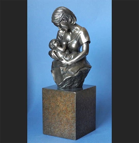 Statue: Body Talk Mother/Child 'Devotion' 24,5 cm