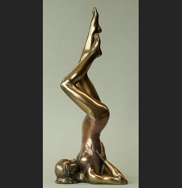 Yoga figurine: Salamba Sarvangasana 22 cm