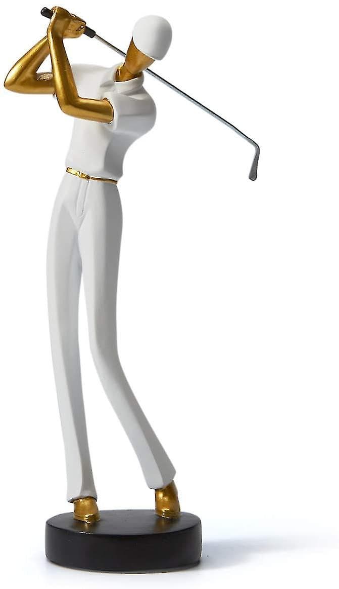 Statyett av golfare