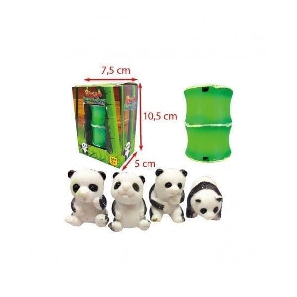 Leksak - Panda - Bambu som kläcks - 6x4,5x4,5 cm - För barn från 3 år - Unisex