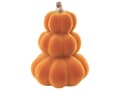 Miniatyrbilde 1 av 4: Dekorativ Figur Gresskar Oransje Keramisk 33 cm Fløyelsfinish Håndlaget Bordplate Hjem Tilbehør Dekorasjon Glam Moderne Design