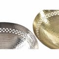 Miniatyrbild 3 av 3: Bordsdekoration DKD Home Decor 34 x 34 x 20 cm Gyllene Koppar Arab stansning (2 antal)