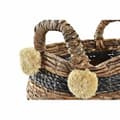 Miniatyrbild 2 av 3: Korg - set DKD Home Decor Kolonial Fibrer (31 x 31 x 33 cm)