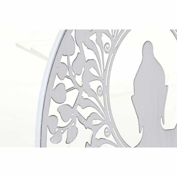 Väggdekoration DKD Home Decor Metall Buddha Orientalisk (2 antal) (40 x 1 x 40 cm)