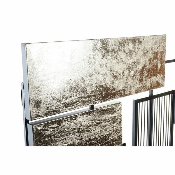 Väggdekoration DKD Home Decor 89 x 4,5 x 97 cm Abstrakt Svart Gyllene Modern