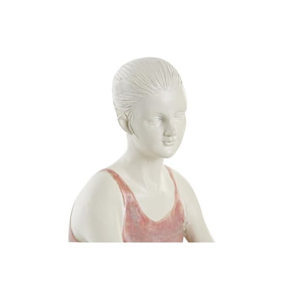 Prydnadsfigur DKD Home Decor Romantisk Balettdansare 16 x 11 x 17 cm (2 antal)