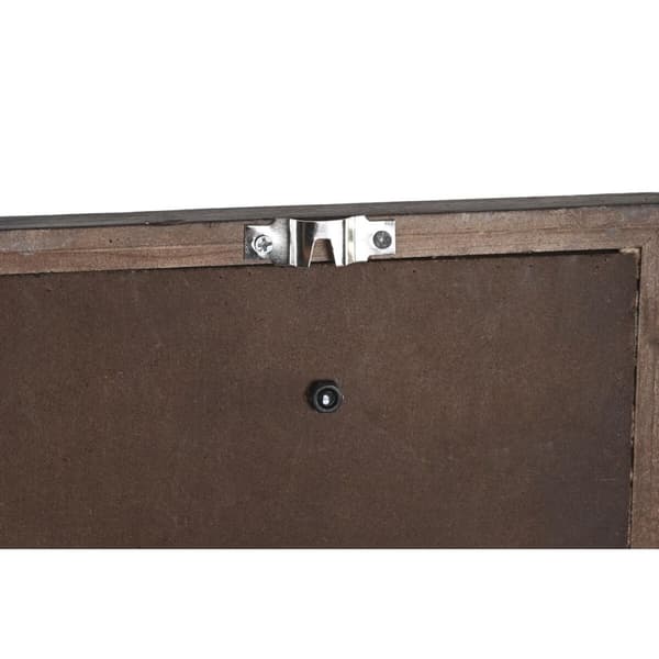 Prydnadsfigur DKD Home Decor Antikbehandlad Metall Trä Bestick (24 x 5 x 99 cm) (2 antal)