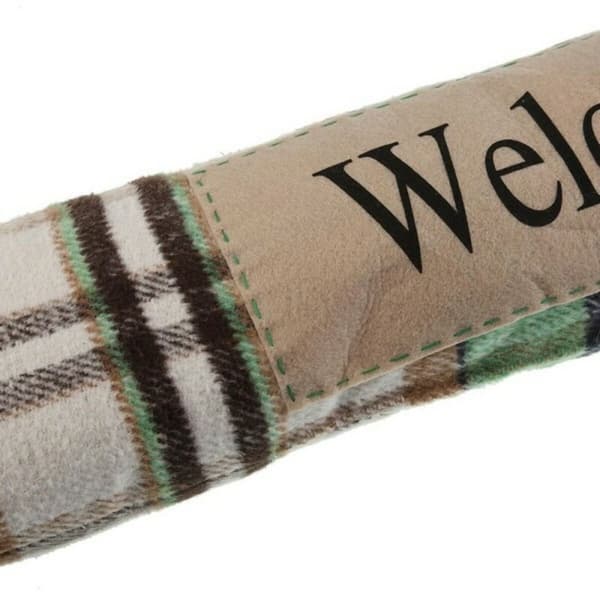 Ovikiila Welcome Versa Venytetty Teksiili 7 x 15 x 83 cm - Vihreä