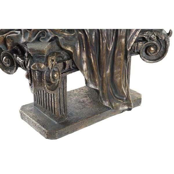 Koristehahmo DKD Home Decor Nainen Kupari Hartsi (30,5 x 15,5 x 28,5 cm)