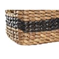 Pikkukuva 2 / 4: Korisetti DKD Home Decor Valkoinen Musta Luonnollinen Valkoinen/Musta Polyuretaani Puu Metalli Luonnonkuitu Siirtomaatyylinen 30