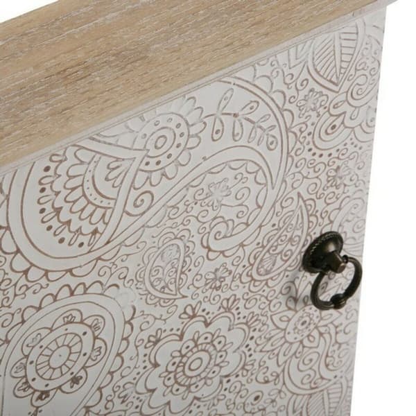Dekorativ boks Versa Akantha Træ (7,5 x 28 x 21 cm)