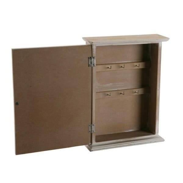Dekorativ boks Versa Akantha Træ (7,5 x 28 x 21 cm)