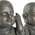 Miniatyrbillede 2 af 3: Dekorativ figur DKD Home Decor Glasfiber Munk (2 pcs) (27 x 27 x 40 cm)