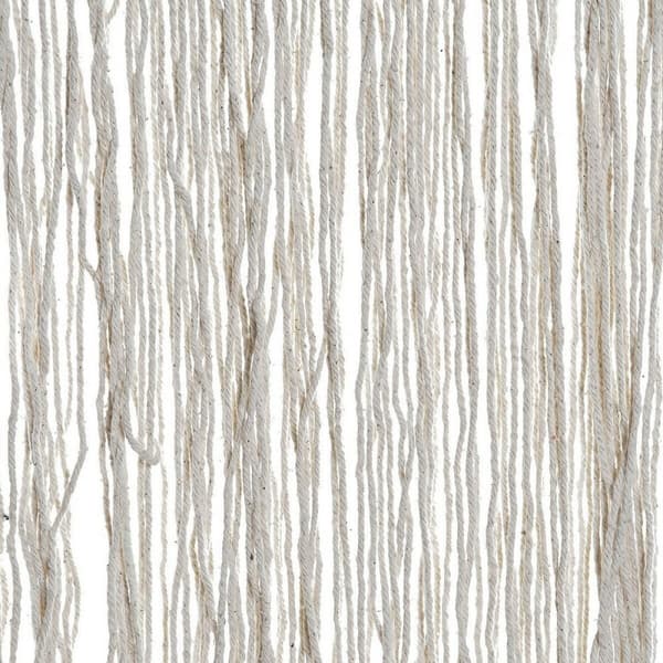 Hængende dekoration DKD Home Decor Beige Grå Mørkegrå Frynse Boho 45 x 1 x 61 cm (2 enheder)