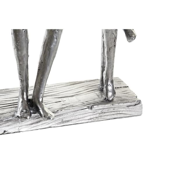 Dekorativ figur DKD Home Decor 18 x 8 x 21 cm Gylden Kobber Musiker (2 enheder)