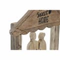 Miniatyrbillede 2 af 3: Dekorativ figur DKD Home Decor Brun Mangotræ Moderne Familie (30 x 8 x 39 cm)