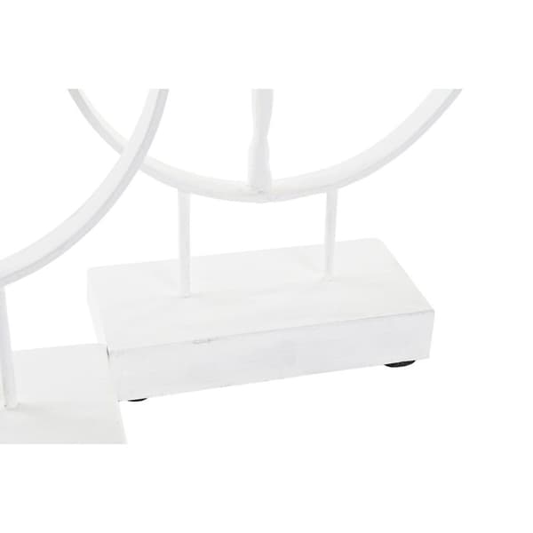 Dekorativ figur DKD Home Decor 23 x 9 x 33 cm Hvid Ballet ballerina (2 enheder)