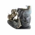 Miniatyrbillede 2 af 3: Dekorativ figur DKD Home Decor Blå Gylden Dame 13 x 8,5 x 17,5 cm