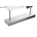 Miniatyrbillede 2 af 3: Dekorativ figur DKD Home Decor 63 x 9 x 44 cm Grå Blå Hvid Spiraler (2 enheder)