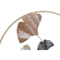 Miniatyrbillede 3 af 3: Vægdekoration DKD Home Decor Gylden Metal Terrakotta Blad af en plante (103,5 x 7 x 67 cm)
