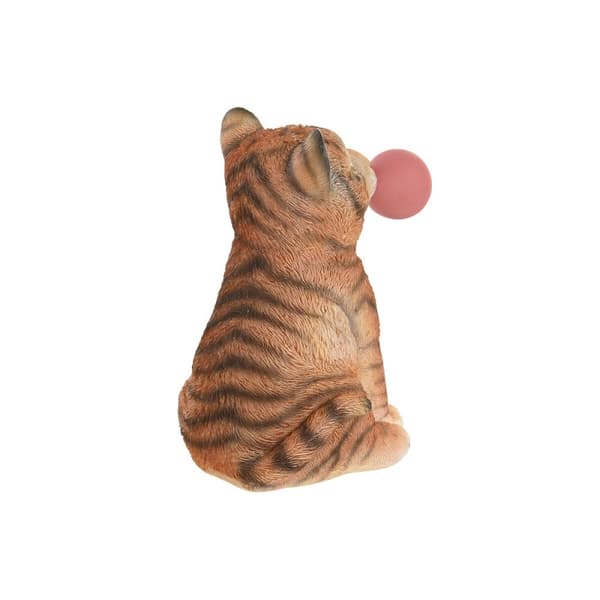 Koristehahmo DKD Home Decor 13,5 x 11 x 15 cm Hartsi Kissa (3 osaa)